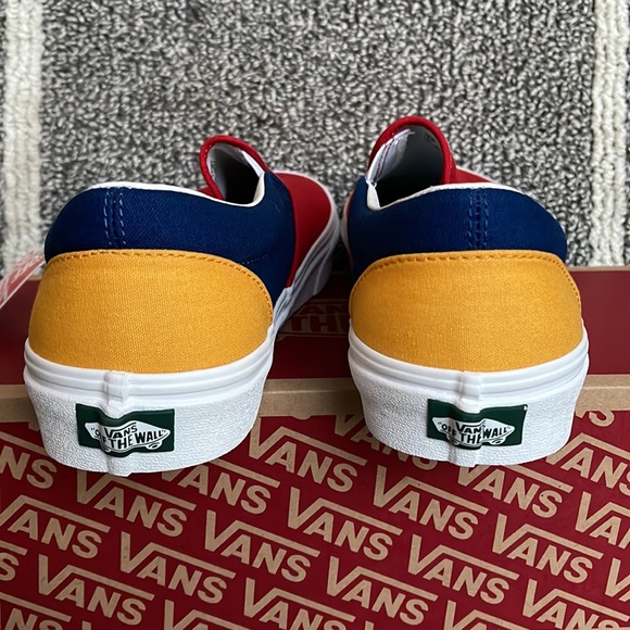 Vans Classic Slip-On Vans Yacht Club Red/Blue MENS - Picture 14 of 16